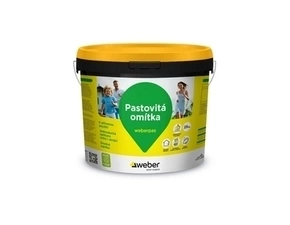 Omítka silikonsilikátová weberpas extraClean zrnitá 1,5 mm MO8E 25 kg