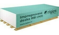 Deska sádrokartonová Rigips RBI (H2) 12,5×1 250×2 500 mm