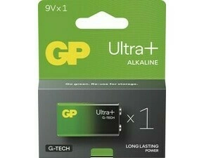 Baterie GP Ultra Plus Alkaline 6LR61 1 ks