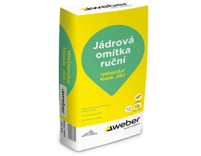 Omítka jádrová weberdur klasik JRU 25 kg