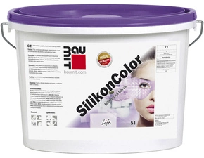 Barva fasádní silikonová Baumit SilikonColor probarvená 5 l