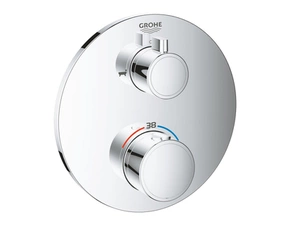 Díl nadomítkový Grohe Grohtherm chrom s přepínačem 24077000