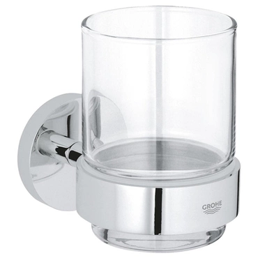 Sklenička s držákem Grohe Essentials chrom