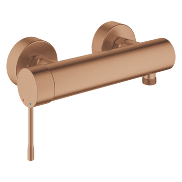 Baterie sprchová nástěnná Grohe Essence 150 mm kartáčovaný Warm Sunset 25252DL1