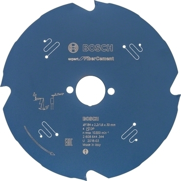 Kotouč Bosch Expert for Fiber Cement 184×30×2,2 mm 4 z.