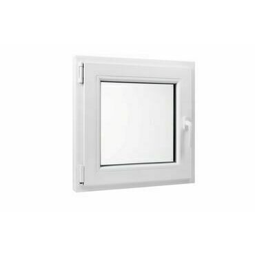 Okno plastové BRAVO OS1 bílé levé 600×600 mm