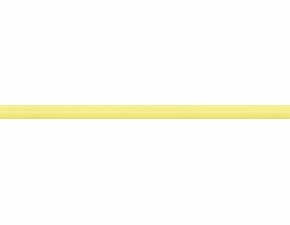 Listela reliéfní Rako Easy 2×40 cm žlutá WLRMG063