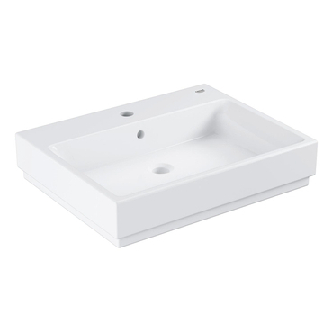 Umyvadlo na desku Grohe Cube Ceramic 600×490 mm s otvorem 3947700H