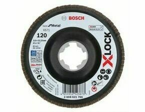 Kotouč lamel. Bosch X571 Best for Metal X-LOCK PL 115 mm 120