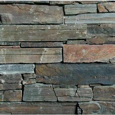 Obklad kamenný lepený DEKSTONE N 3002 Multicolour Slate břidlice plošný hrubý