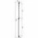 Dveře sprchové Lansanit Tadao PD3-12-B 1 200 mm černá/čiré sklo