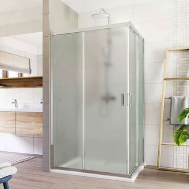 Kout sprchový Mereo Lima CK84432K 1 200×1 000 mm chrom/Point