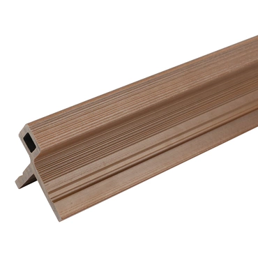 Lišta fasádní rohová DŘEVOplus teak 75×77,5×2 800 mm