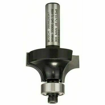 Fréza zaoblovací Bosch Standard for Wood 28,7×15,2×53 mm