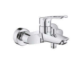 Baterie vanová nástěnná Grohe Eurosmart 150 mm, chrom s přepínačem 25241003