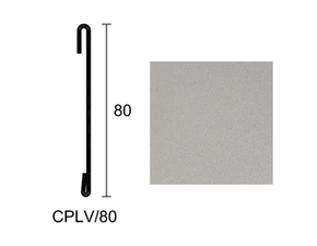 Krycí profil Profilpas PROTEC CPLV/80 béžová