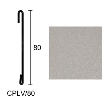 Krycí profil Profilpas PROTEC CPLV/80 béžová