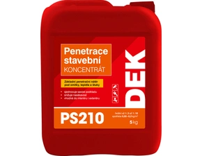 Penetrace stavební koncentrát DEK PS210 5 kg