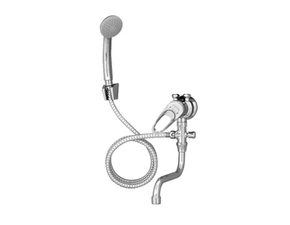 Baterie kombinovaná Mereo CBE301025M 30 mm, chrom, hadice 150 cm pro nízkotlaké ohřívače ramínko 150 mm