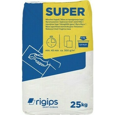 Tmel spárovací Rigips Super 25 kg