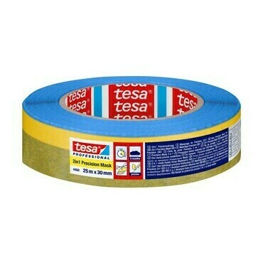 Páska maskovací Tesa 4460 2in1 Precision Mask 30 mm/25 m