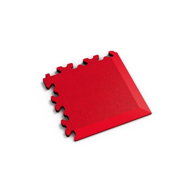Dlaždice rohová Fortelock Machine industry kůže ROSSO RED