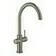 Baterie dřezová stojánková Grohe Blue Home s chladícím zařízením a filtrací, výpusť C kartáčovaný Hard Graphite