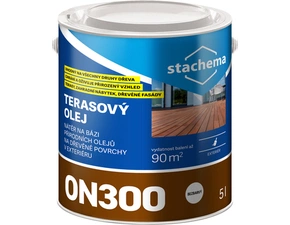 Olej terasový Stachema ON300 antik-šedý, 0,6 l