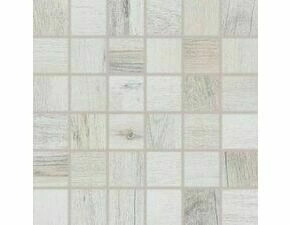 Mozaika Rako Saloon 5×5 cm (set 30×30 cm) bílošedá DDM06745