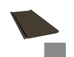 Krytina plechová LINEDEK 485 Rib SP 25 LESK 2A094 tmavě stříbrná