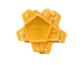 Křížky distanční Levelys 1–6 mm 100 ks