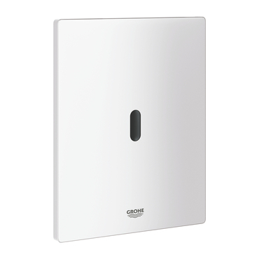 Tlačítko ovládací senzorové Grohe Tectron Bau E 6 V bateriové alpská bílá