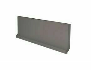 Sokl s požlábkem Rako Taurus Color 8×30 cm šedá TSPKF006