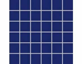 Mozaika Rako Color Two 5×5 cm (set 30×30 cm) tmavě modrá matná GDM05005