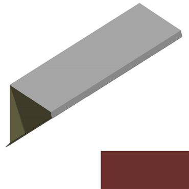 Ukončení pultové střechy RS312S-60 SP 35 TEX 2R17A cihlově hnědá