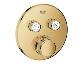 Baterie podomítková termostatická Grohe Grohtherm SmartControl 2-cestná Cool Sunrise 29119GL0