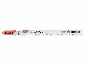 Plátek pilový Bosch T 102 H Clean for PVC 5 ks