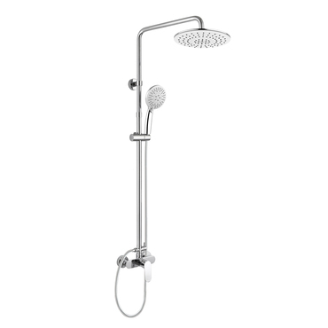 Systém sprchový Mereo Viana CBE60104SH 150 mm chrom/bílá