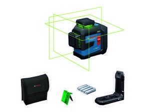 Laser stavební Bosch GLL 80-33 G+LB10