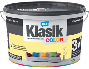 Malba interiérová HET Klasik Color žlutý zázvorový, 4 kg