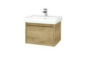 Skříňka umyvadlová Dřevojas BONO SZZ 60 Arlington/Arlington vč. umyvadla Q