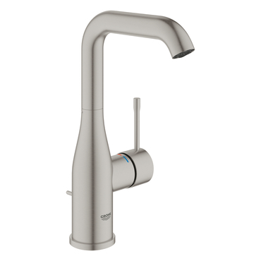 Baterie umyvadlová stojánková Grohe Essence velikost L SuperSteel 24174DC1