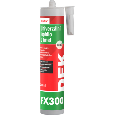 Lepidlo a tmel univerzální DEKFIX FX300 290 ml
