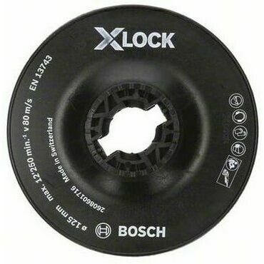 Talíř opěrný Bosch X-LOCK 125 mm hrubá
