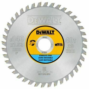 Kotouč pilový DeWALT DT1918-QZ 140×20 mm 40 z.