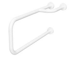 Madlo podpěrné k umyvadlu Bemeta Help 516 mm pravé, s krytkou bílé