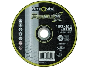 Kotouč řezný Flexovit PerFlex A30R-BF41 180×22,23 mm