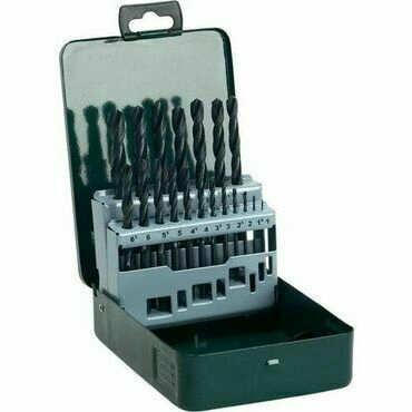 Sada vrtáků do kovu Bosch HSS-R DIN 338 1–10 mm 19 ks