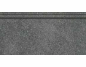 Schodovka Rako Kaamos 40×80 cm černá DCP84588