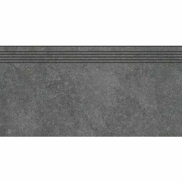 Schodovka Rako Kaamos 40×80 cm černá DCP84588